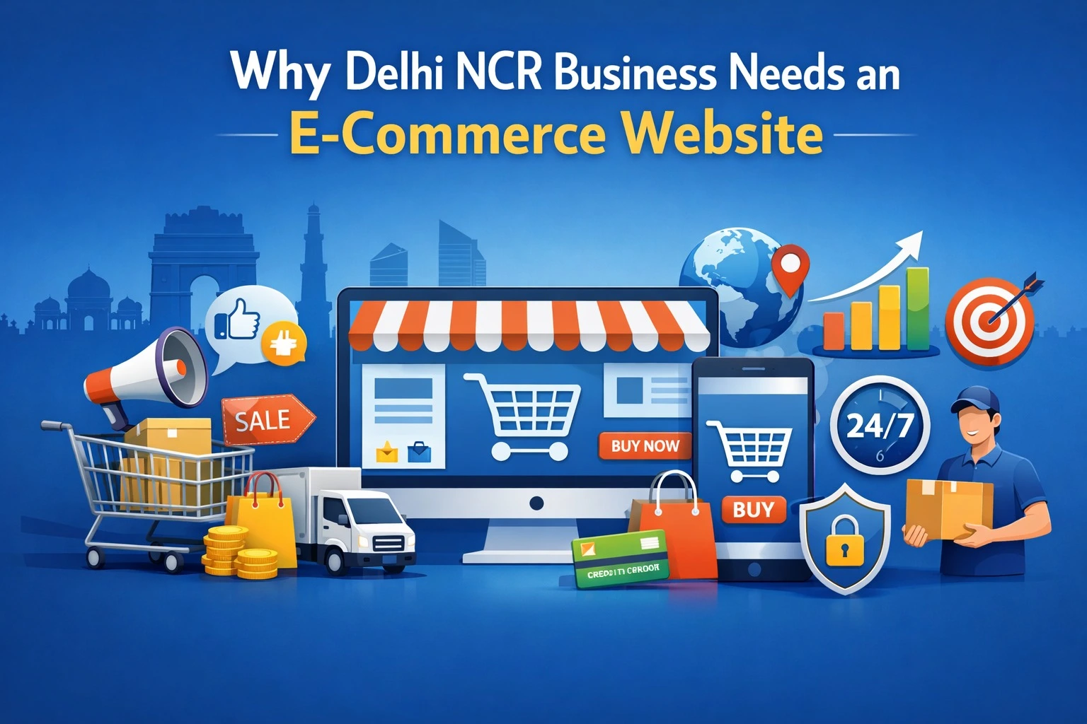 You are currently viewing Why Every Delhi NCR Business Needs an E-Commerce Website in 2026