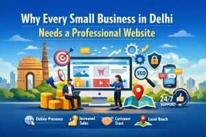 Read more about the article Why Every Small Business in Delhi Needs a Professional Website