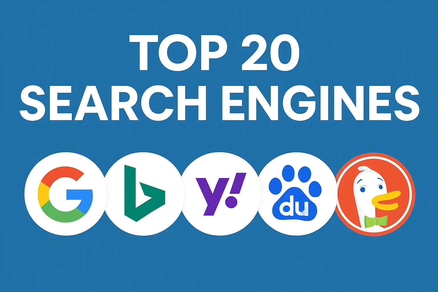 Read more about the article Top 20 Search Engines You Should Know