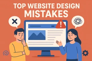 Read more about the article Why Your Website Isn’t Working: Biggest Design Mistakes Explained