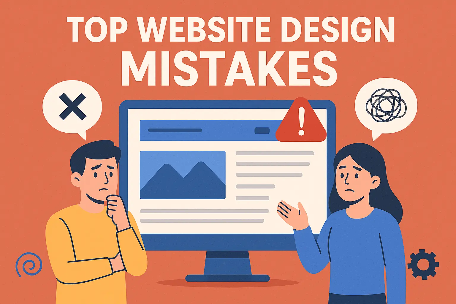 Read more about the article Why Your Website Isn’t Working: Biggest Design Mistakes Explained