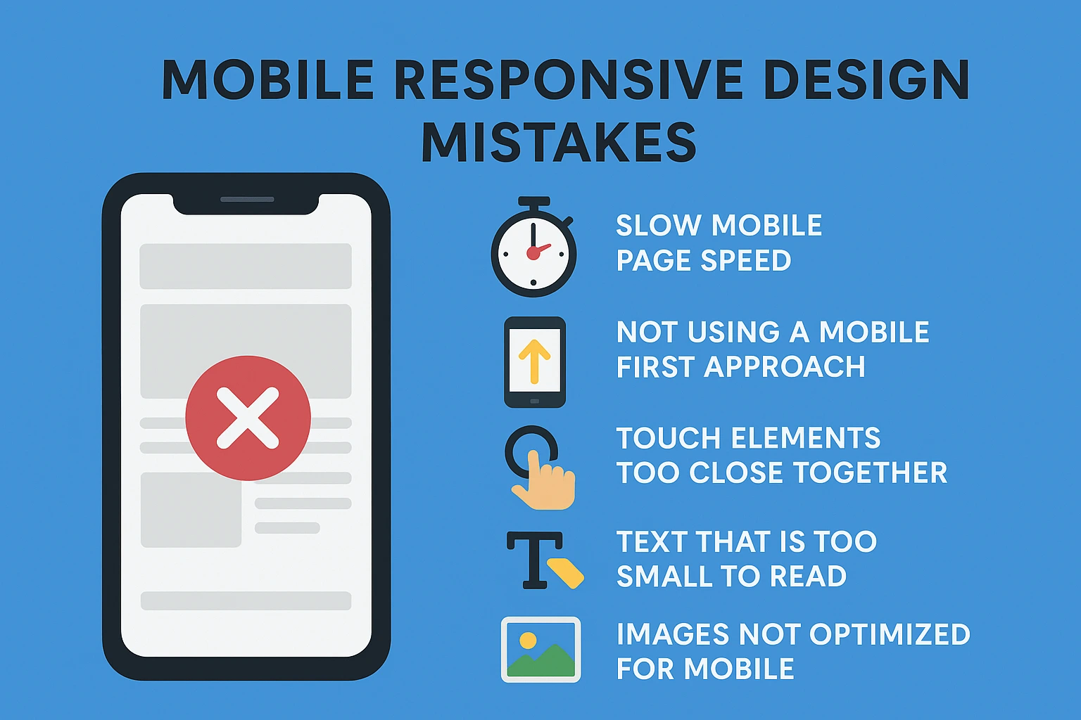 Read more about the article Common Mobile Responsive Design Mistakes and How to Fix Them