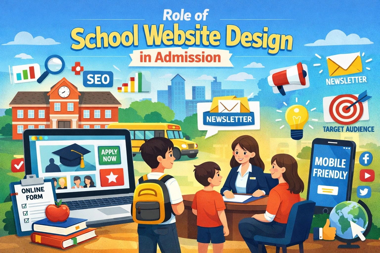 Read more about the article Why Modern School Website Design Plays a Key Role in Admission Growth