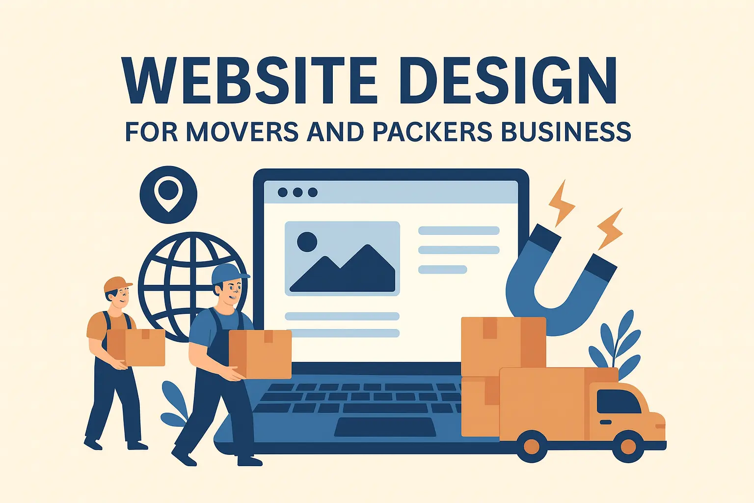 Read more about the article Best Website Design Strategies for Movers and Packers to Boost Leads in 2026