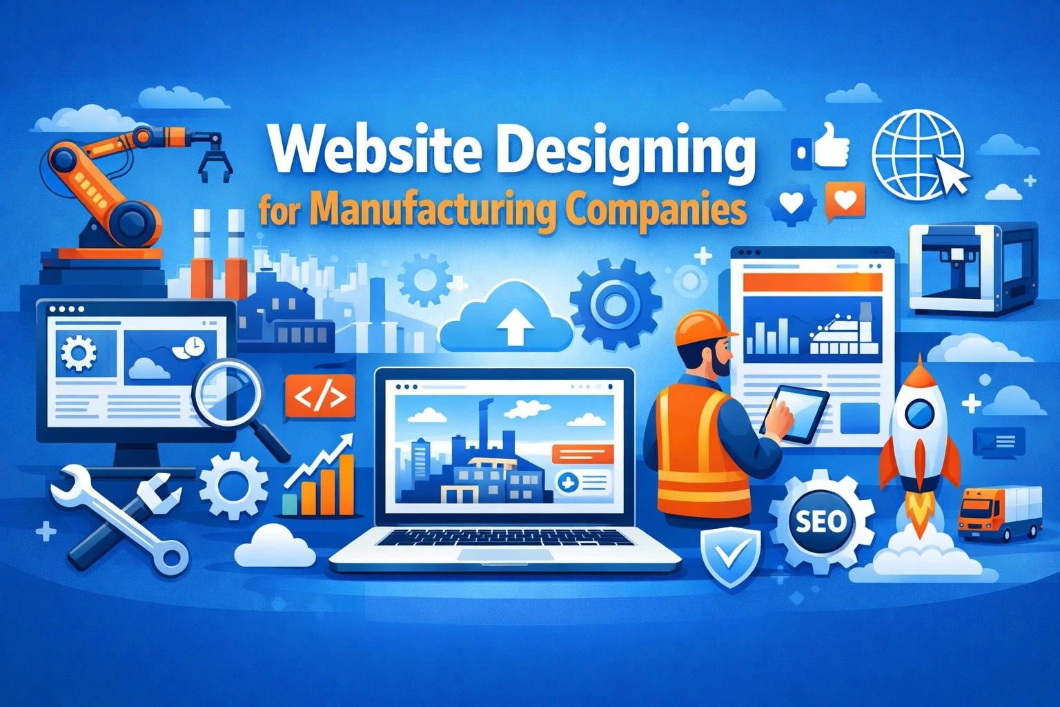 Read more about the article How a Professional Website Design Helps Manufacturing Companies Get More Enquiries
