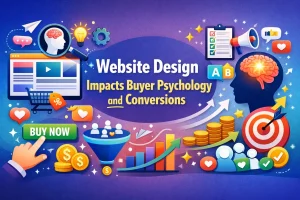 Read more about the article How Website Design Impacts Buyer Psychology and Conversions