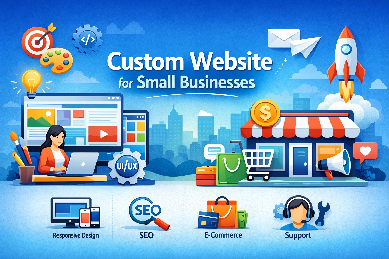 Read more about the article Is a Custom Website Worth the Investment for Small Businesses?