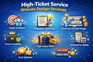 Read more about the article High-Ticket Service Website Design Strategy to Attract Premium Clients