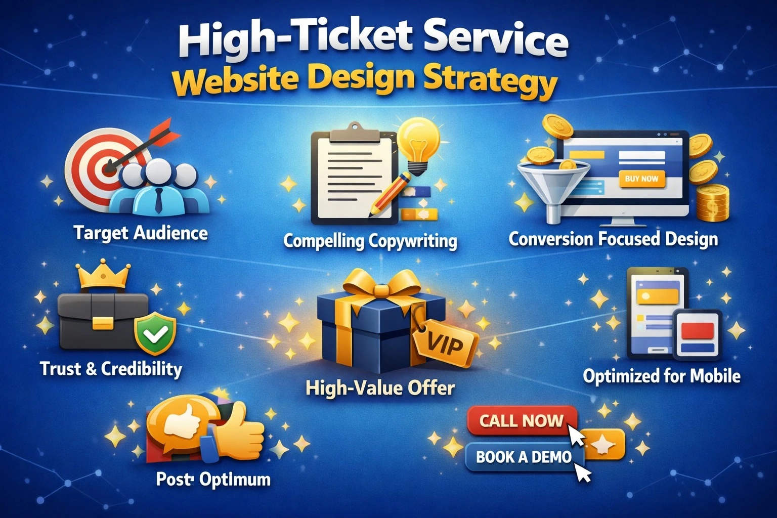 Read more about the article High-Ticket Service Website Design Strategy to Attract Premium Clients
