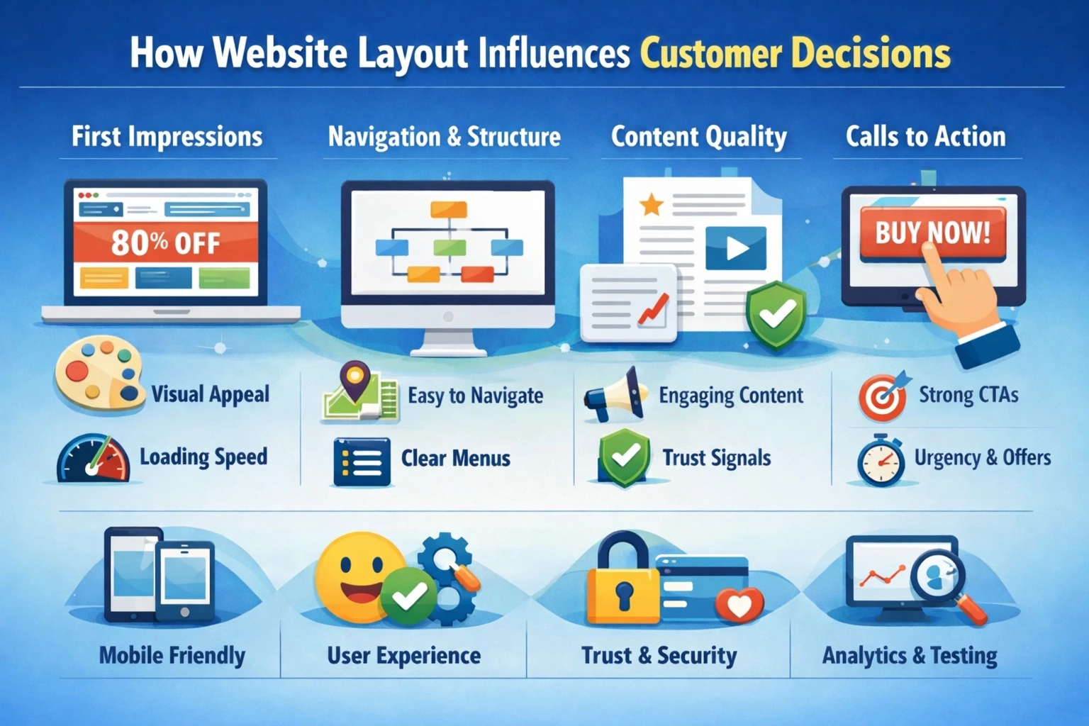 Read more about the article How Website Layout Influences Customer Decisions and Generates More Leads
