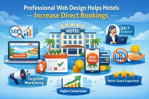 Read more about the article How Professional Web Design Helps Hotels Increase Direct Bookings